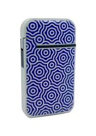 Resim Zengaz Cool Tasarım Jet Alev Çakmak - Hypnotic Circular Beyaz 