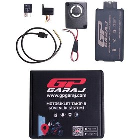 Resim Gp Garaj Tkp001 Motosiklet Takip Ve Güvenlik Sistemi + Siren Alarm Modülü + Blokaj Sistemi + 2 Yıllık Lisans 