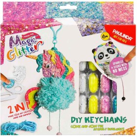 Resim Genel Markalar Paulinda 2in1 Slime Magic Glitter Anahtarlık Tasarım Yapım Seti 