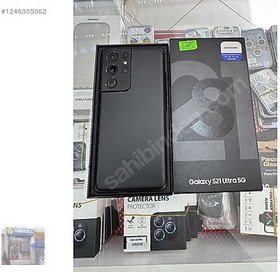 Resim Samsung S21 Ultra İkinci El TR | 128 GB 12 GB | Siyah 