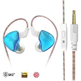 Resim Lasonstiges Qkz-ak8-mavi Qkz Ak8 / Day Kablolu Kulaklık Kulak İçi Hifi Ağır Bas Mıc 3.5mm Aux Spor Oyun Müziği Kulaklık 