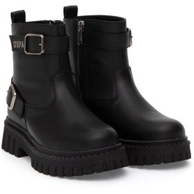 Resim U.S. Polo Assn. Kız Çocuk Siyah Bot 50315517-VR046 