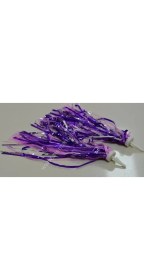 Resim Bisiklet Püskül Mor/Pembe 