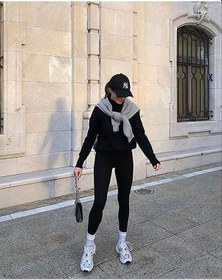 Resim Unisex Siyah Renk Beyaz Logo Beyzbol Ny New York Şapka - Unisex Siyah - Beyaz 