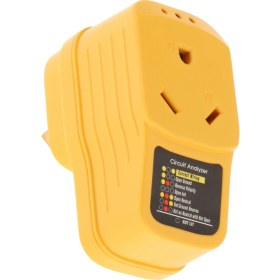 Resim Blesiya Rv Surge Koruyucusu 30 Devre Analizör LED Gösterge Işığı 30 er Erkek Ila 30 er Dişi Daha Kararlı ve Daha Güvenli Tel Bağlantısı Ile. (Yurt Dışından) 
