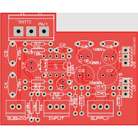 Resim Amfi Devreleri Için Subwoofer Filtre Devresi 4558 