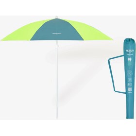 Resim Plaj Şemsiyesi - SPF50+ - 2 Kişilik - Mavi/sarı - Paruv 160 