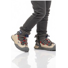 Resim Gri İçi Kürklü Soğuğa Dirençli Kaymaz Taban Erkek Çocuk Bot 22671 F Gri 