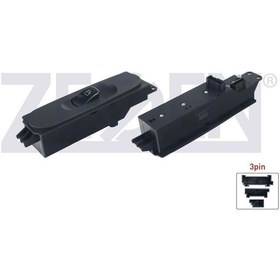 Resim Zegen-zsw1272 - Cam Acma Anahtarı Teklı 3 Pın Mercedes Sprınter 