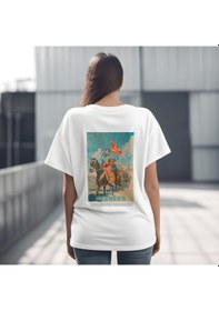 Resim Kökler Serisi No:10 T-shirt - Gri 