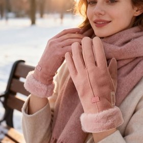 Resim Isıtmalı Elektrikli Eldivenler - Kalınlaştırılmış Su Geçirmez El Isıtıcı | Su Geçirmez USB Şarjlı Elektrikli Kadın Kayak Eldivenleri,Açık Hava Kampçılığı Yürüyüşü Motosiklet Bisiklet Sürüşü İçin 