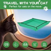 Resim 1 adet/5 adet Taşınabilir Seyahat Kedi Kumu Kutusu, Bitki Yenileme Matı Su Geçirmez Mat, Çok Amaçlı, Katlanabilir Katlanabilir Kedi Rafı, Araba Seyahat Kedi Kumu Kutusu, Uçak, Araba, Van, Kamp ve Otel Büyük Su Geçirmez Kedi Kumu Kutusu 