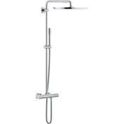 Resim Grohe Rainshower System 400 Duvara Monte Termostatik Bataryalı Duş Sistemi 27174001 