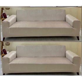 Resim İtalyan Süet 3-3-1-1 Tüm Giydirme Koltuk Örtüsü 