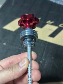 Resim Palas Motor MOTOSİKLET METAL UZUN YAĞ ÇUBUĞU MODİFİYE UNİVERSAL KIRMIZI / ORİJİNAL UZUNLUĞA GÖRE KISALTILABİLİR 