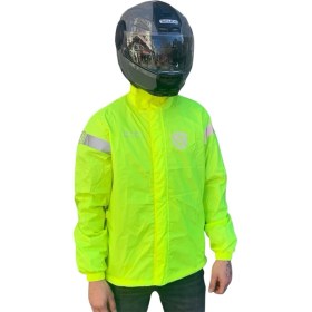 Resim Hype Store Scudo Peru Sarı Üst Motosiklet Yağmurluğu 