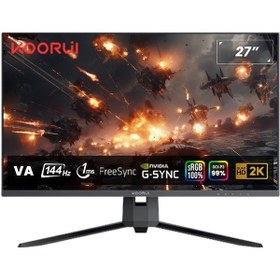 Resim Koorui 27E1QA 27" 1 MS 144 Hz FreeSync 2K QHD VA LED Monitör 