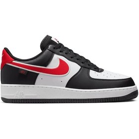 Resim Nike Air Force 1 07 Next Nature Snekaer Erkek Günlük Spor Ayakkabı Beyaz Siyah Kırmızı Siyah - Beyaz - Kırmızı 