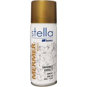 Resim Bianca Mermer Efekt Altın 200 Ml. Stella Sprey Akrilik Boya (611L_3000_0.200) 