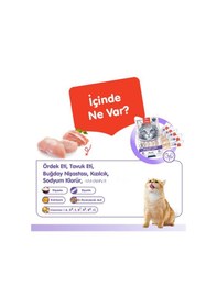 Resim Üriner Sistem Kedi Ödül Maması Ördek & Tavuk Kedi Ödül Kreması 5x14gr 