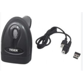 Resim Tiger Cs611-Bt 1D Ccd 2.4Ghz+Bluetooth Kablosuz Barkod Okuyucu 