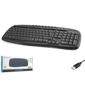 Resim Hadron HDX2609 Türkçe-Q Multimedia 1.80 M USB Kablolu Klavye Siyah 