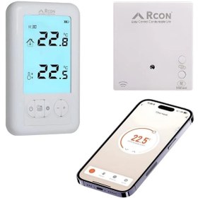 Resim Rcon RC 705 Wifi Kablosuz Dijital Oda Termostatı 
