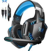 Resim Kotion Each Kotıon Her G2000 Oyun Kulaklığı Derin Bas Stereo Kablolu Bilgisayar LED Aydınlatmalı Mikrofonlu Kulaklık Ps4 Xbox Pc Gamer Için (Yurt Dışından) 