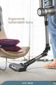 Resim SİNBO KABLOSUZ DİKEY ŞARJLI SÜPÜRGE 