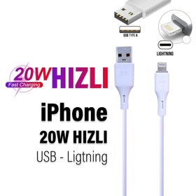 Resim USB Lightning iPhone iPad Şarj Kablosu Subzero CL78 