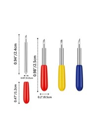 Resim Zcjb Nxfdsıoz 200 S, Explore Air / Air 2 Maker Expression 30/40/60 Derece Kesim Plotter Yedek Bıçakları İçin -122861 