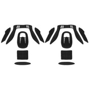 Resim Didadodo Çocuk Kaskı Yedek Pedleri Kalın Ve İnce Setler Çocuk Kaskı Yb18542 Ve Y11984 Ter Emici Rahat Nefes Alabilir Çıkarılabilir Siyah Siyah 