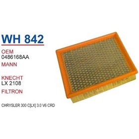 Resim Chrysler 300c Hava Filtresi 3.0 Crd Dizel 2006-2012 Wunder Filtre 