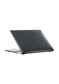Resim Ekılıf - Apple Uyumlu MacBook 13.3' Pro 2022 M2 - Alt Ve Üst Koruyucu Msoft Allstar Kapak - Siyah 