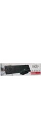 Resim Izoly KM9400 Q-F Klavye Mouse Kablolu Sıyah 