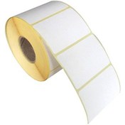 Resim Tanex Barkod Etiketi Termal Eco 80X40 MM 40 MM Çap 1000'lü 1 Li 