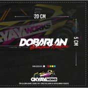 Resim OkyayWorks Dobarlan Bırakma Kendini Sticker - Beyaz 