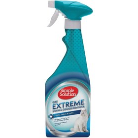 Resim Simple Solution Cat Extreme Stain & Odour Remover Kediler İçin Extreme 3 Kat Etkili Leke Ve Koku Giderici 500 ml 