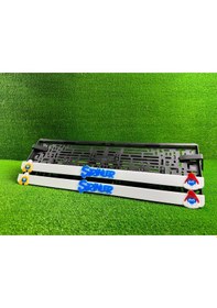 Resim Şirine - Şirin Baba The Smurfs 3d Kabrtmalı Pleksi Araba Plakalığı 1 Takım 