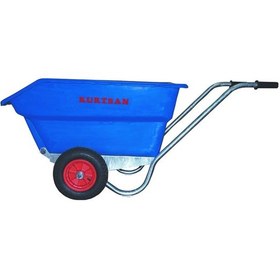 Resim Kurtsan Kp03011 Damperli Gübre Yem Taşıma El Arabası 350 Kg 