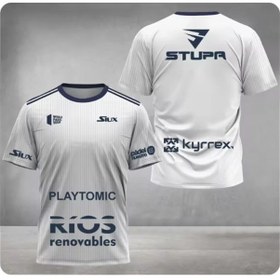 Resim Snapbuyerkek Spor T-shirt Badminton Tenis Yazlık Nefes Kısa Kollu O-boyun Rahatkahverengi Kahverengi 