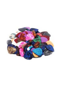 Resim Dadi Pp100 Karışık Gitar Penası Seti Farklı Kalınlık Seçenekleri Kaymaz Mat Yüzey 