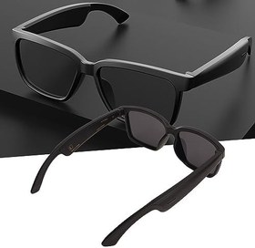 Resim Müzik gözlüğü, 5.0 Stereo Hoparlör, takması Rahat Güneş gözlüğü Yönlü Ses Sürüş Için Uzun Bekleme Süresi 
