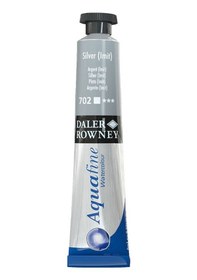Resim Daler Rowney Aquafine Tüp Sulu Boya 8ml 702 Silver Imit 