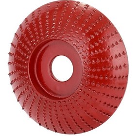 Resim Mufunye Ahşap Oyma Diski, Tungsten Karbürlü, Açı Grinder Aparatı - 85mm Çap, 16mm İç Çap, Hızlı Materyal Kaldırma 