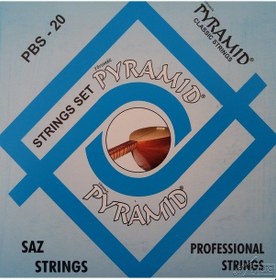 Resim Pyramıd 0.20 Numara Profesyonel Uzun Saplı Saz Teli Seti 