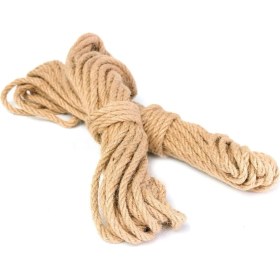 Resim Storemax Jüt Halat Dekor Ipi 5 mm 20 Metre Ip Halat Ip Hasır Ip Jüt Kendir Ip 