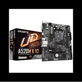 Resim Gigabyte A520m-k V2, 2xddr4, 1x M.2, D-sub, Hdmı, Am4 Soket Anakart 