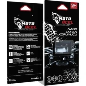 Resim Moto Üçel Bmw Gs 1300 Nano Kırılmaz Ekran Koruyucu 