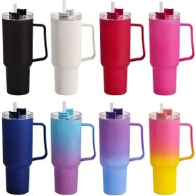 Resim 1200 ml'lik Plastik Seyahat Bardağı - Sadece Elde Yıkama, Hafif ve Yürüyüş için Uygun 